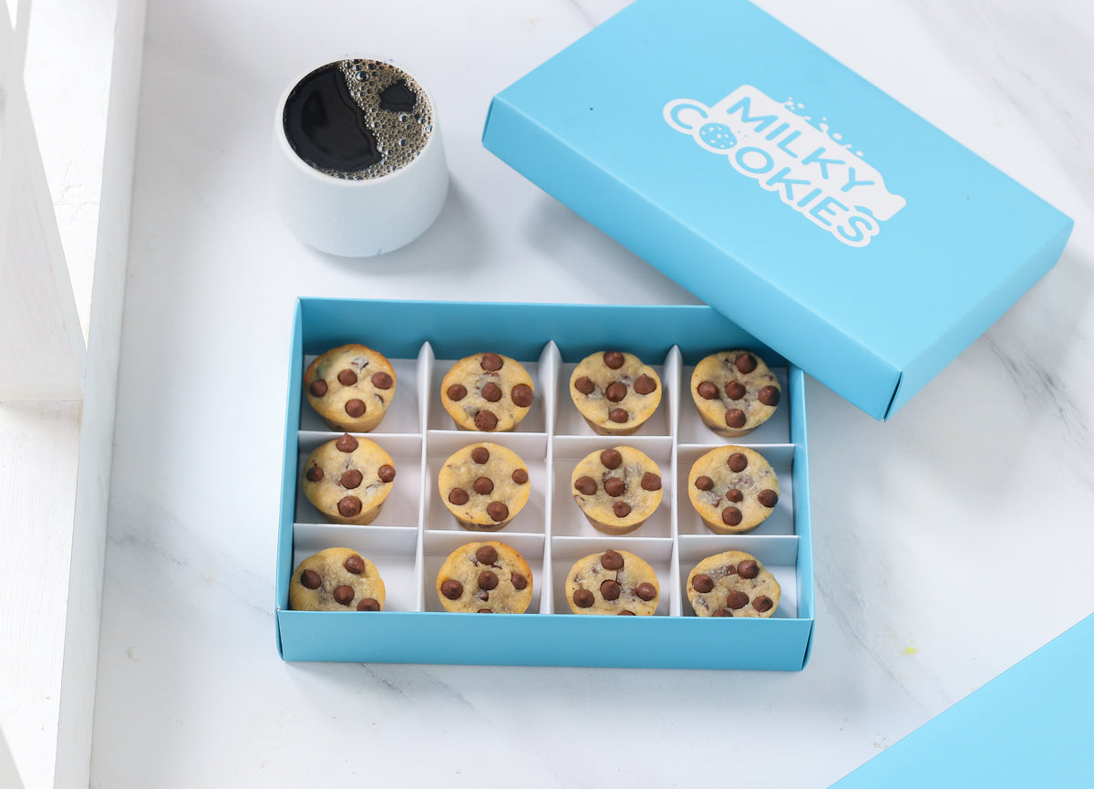 Milk Chocolate Cup Cookies – 12 Pieces
